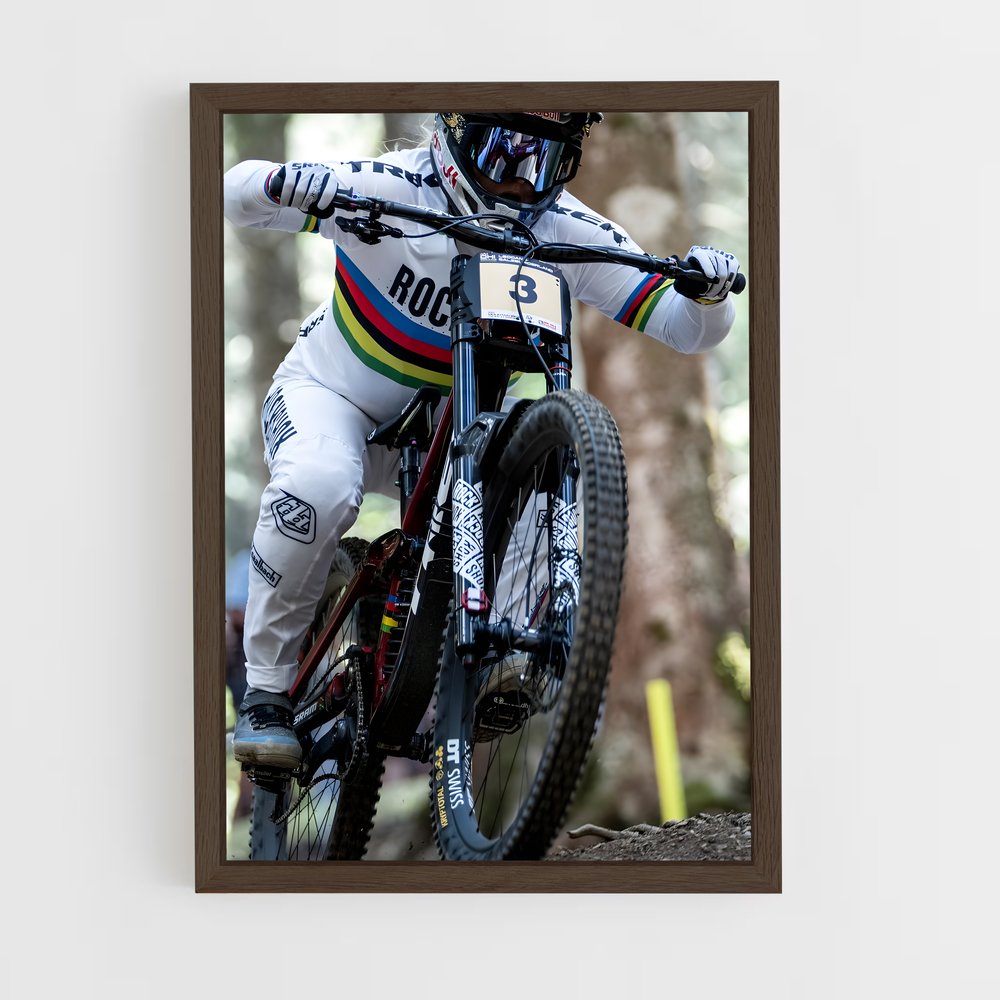 Poster Ride the Wild Trail – affiche Cyclisme (vue 5)
